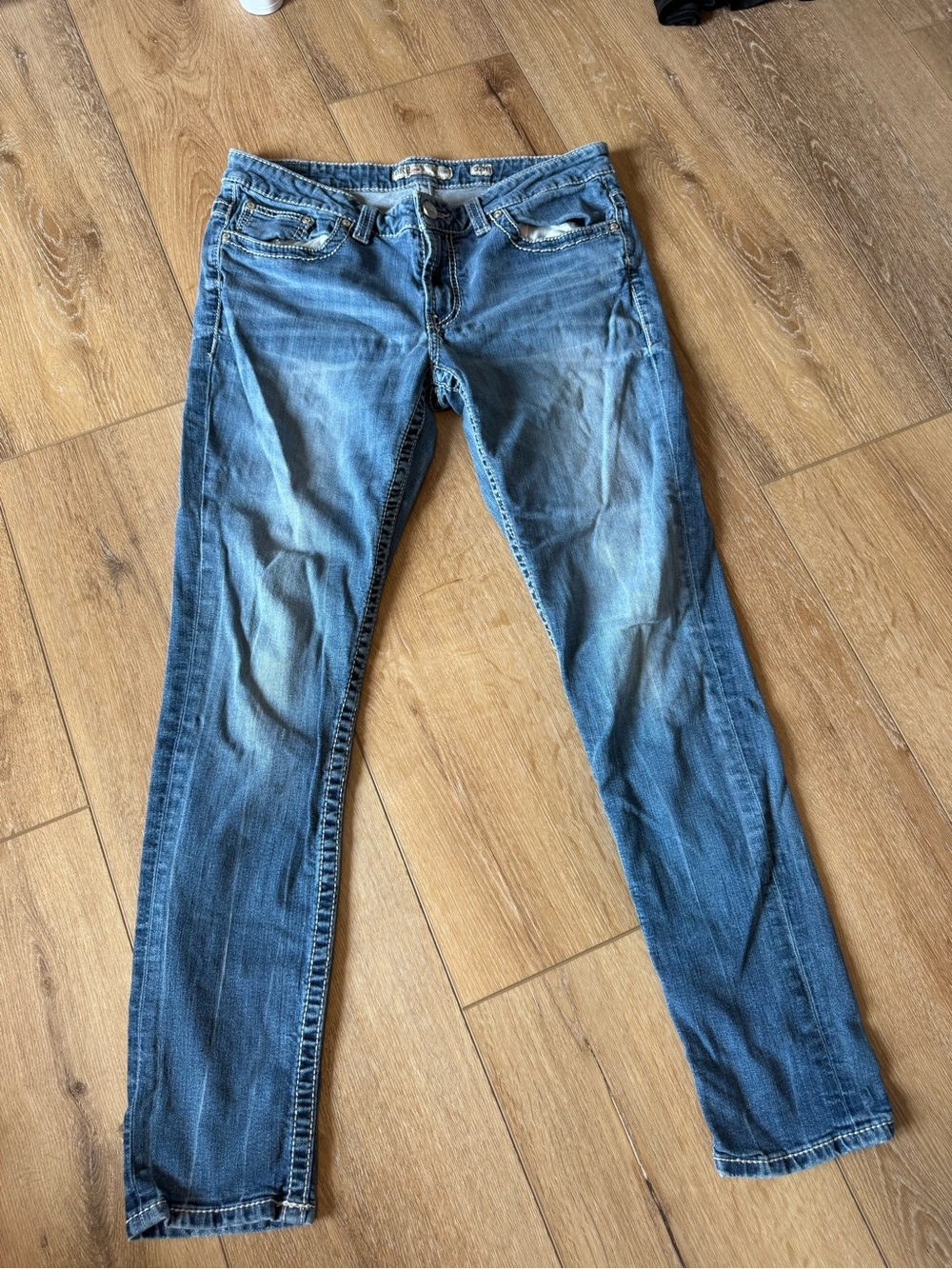 BKE Buckle Womens Payton Skinny Jeans Size 32x 31.5 Stretch Denim 32R